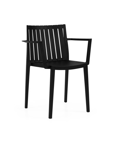 Sillón CHOPIN, apilable,  polipropileno blanco*