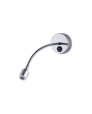 Lámpara WL-I502, aplique, cromado, lectura led