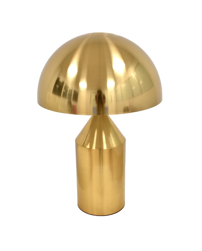 Lámpara MACAO, sobremesa, metal, dorada