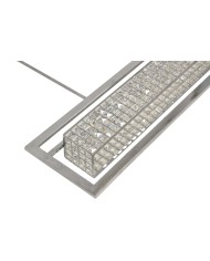 Lámpara ATRIA, colgante, metal, cristal