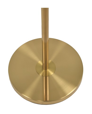 Lámpara MACAO, de pie, metal, dorada