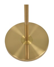 Lámpara MACAO, de pie, metal, dorada