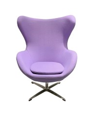 Sillón EG SH047, tapizado cachemira lila 47