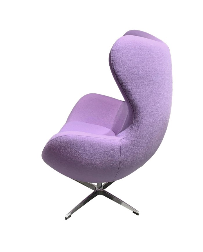 Sillón EG SH047, tapizado cachemira lila 47