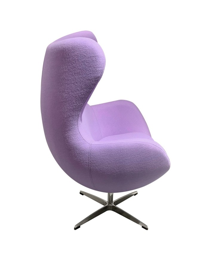 Sillón EG SH047, tapizado cachemira lila 47