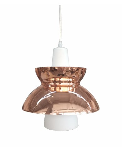 Lámpara JÚPITER, colgante, metal, bronce