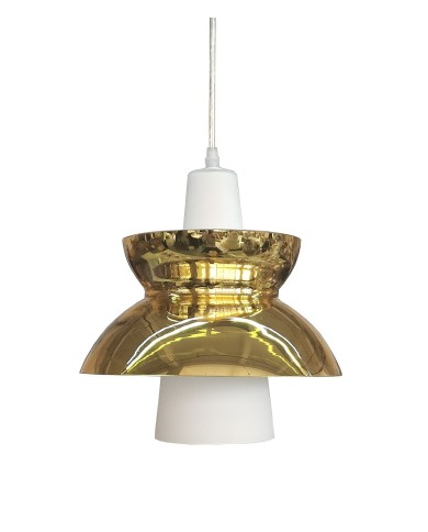 Lámpara JÚPITER, colgante, metal, dorada