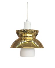 Lámpara JÚPITER, colgante, metal, dorada