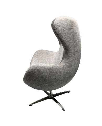 Sillón EG, tapizado cachemira gris 51