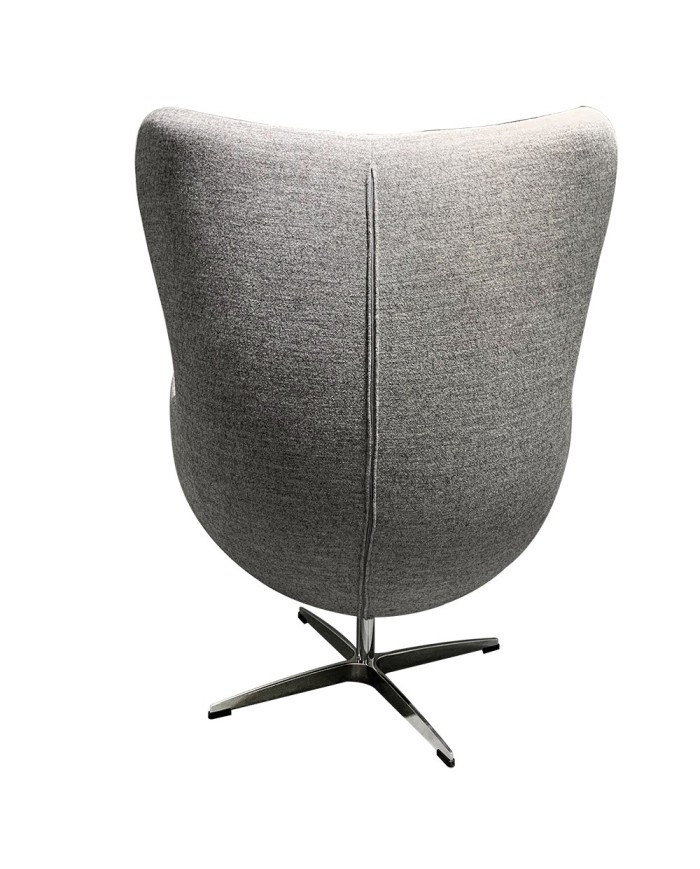Sillón EG, tapizado cachemira gris 51