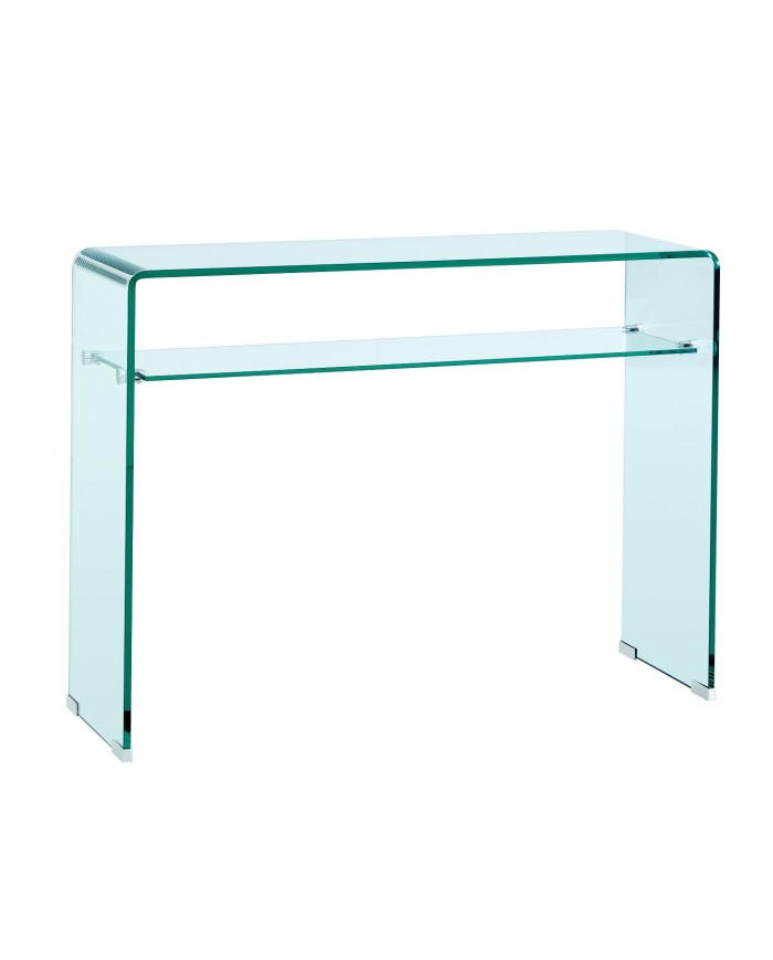 Consola CANADA (SU), cristal curvado, 100 x 33 cms