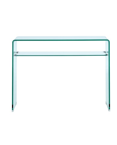 Consola CANADA (SU), cristal curvado, 100 x 33 cms