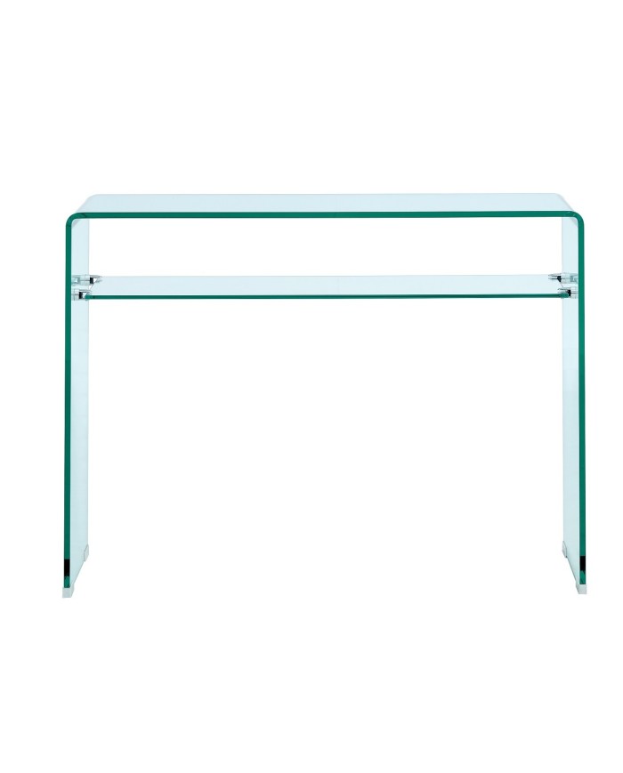Consola CANADA (SU), cristal curvado, 100 x 33 cms