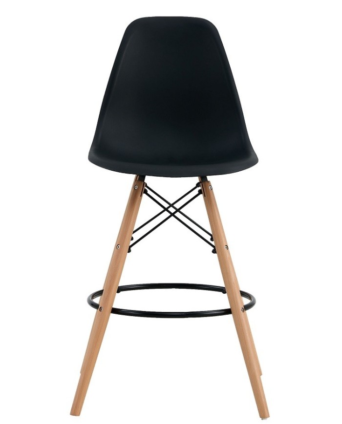 Taburete STAR (SU), madera, carcasa negra