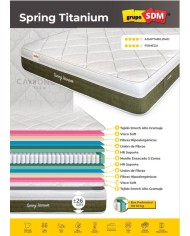 Colchón SPRING TITANIUM SDM, 75 x 190 cms