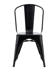 Silla TOL EK LIMITED, acero, negra