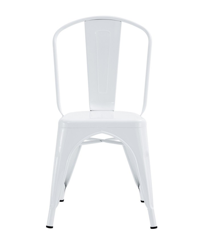 Silla TOL EK LIMITED, acero, blanca