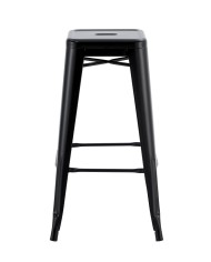 Taburete TOL EK LIMITED, acero, negro