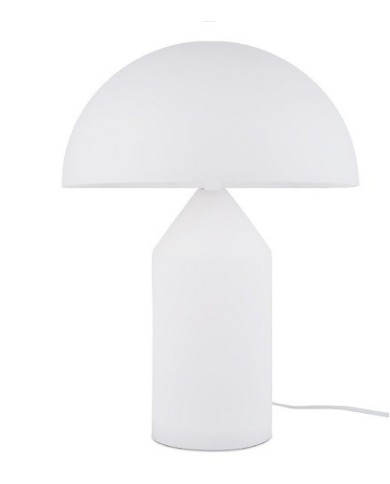 Lámpara MACAO H37, sobremesa, metal, blanca