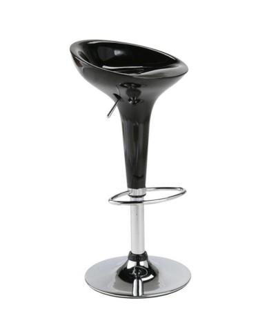 Taburete AUSTIN ( M ), cromado, abs negro