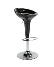 Taburete AUSTIN ( M ), cromado, abs negro