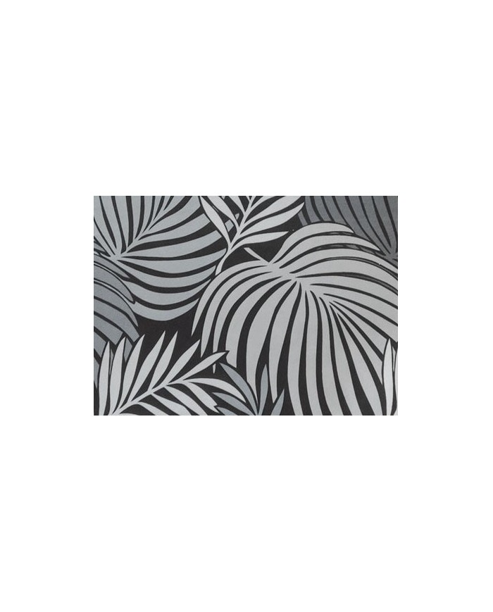 Taburete HORUS NEW, metal, tapizado velvet gris con trasera floral a juego