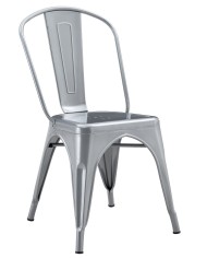 Silla TOL EK LIMITED, acero, gris plata