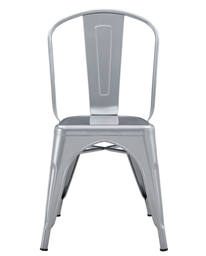 Silla TOL EK LIMITED, acero, gris plata