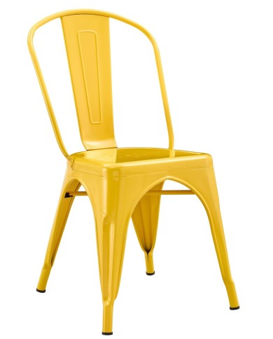 Silla TOL EK LIMITED, acero, amarilla
