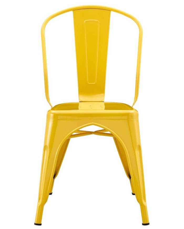 Silla TOL EK LIMITED, acero, amarilla