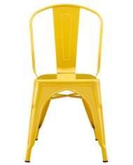 Silla TOL EK LIMITED, acero, amarilla