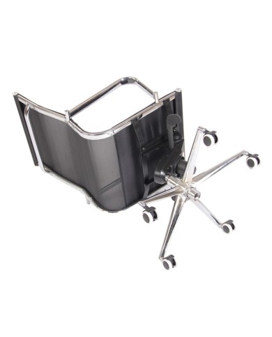 Sillón de oficina ZURICH, alto, malla negra