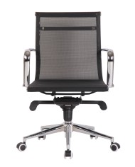 Sillón de oficina ZURICH, giratorio, malla negra