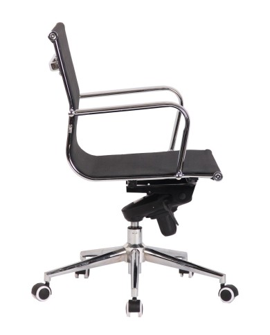 Sillón de oficina ZURICH, giratorio, malla negra