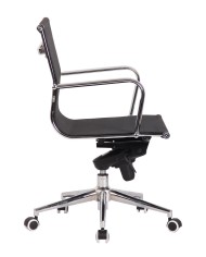 Sillón de oficina ZURICH, giratorio, malla negra