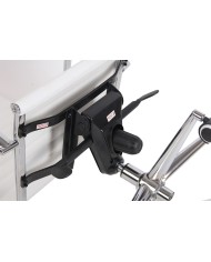 Sillón de oficina ROTERDAM, alto, similpiel blanca