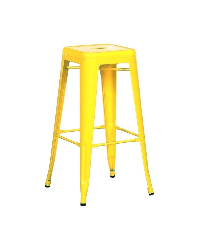 Taburete TOL EK LIMITED, acero, amarillo