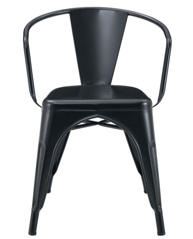 Sillón TOL EK LIMITED, acero, negro