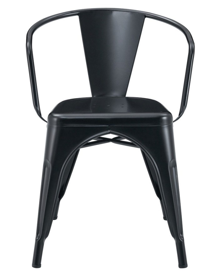 Sillón TOL EK LIMITED, acero, negro