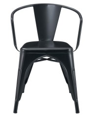 Sillón TOL EK LIMITED, acero, negro