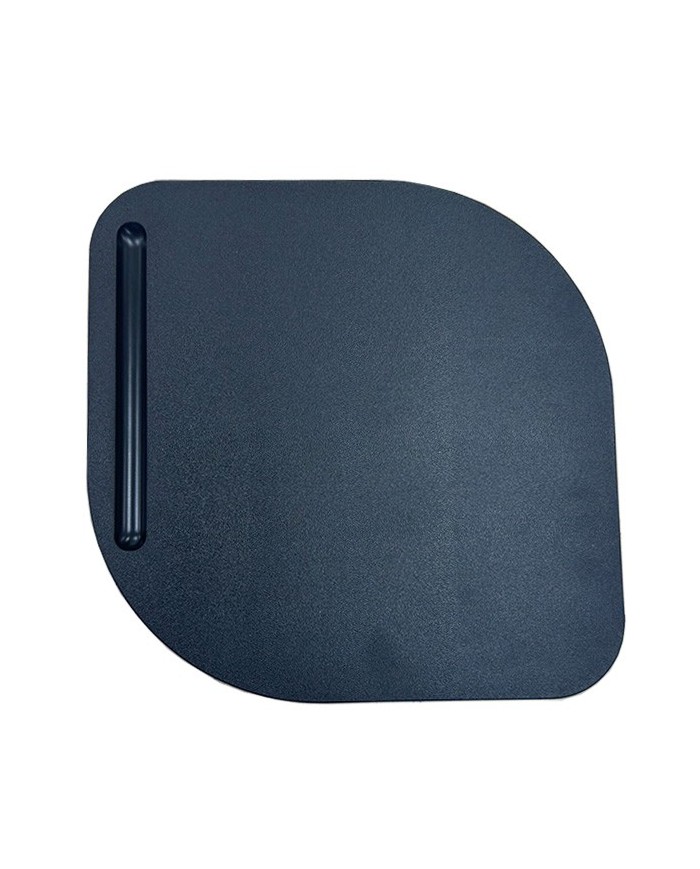 Silla NIZA NEW AM, brazo pala a derecha, chasis negro, tejido negro