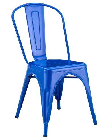 Silla TOL EK LIMITED, acero, azul