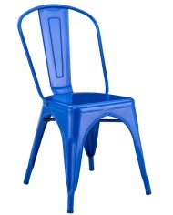 Silla TOL EK LIMITED, acero, azul