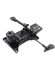 Sillón de oficina NEROTH, alto, mecanismo multifunción, similpiel crema