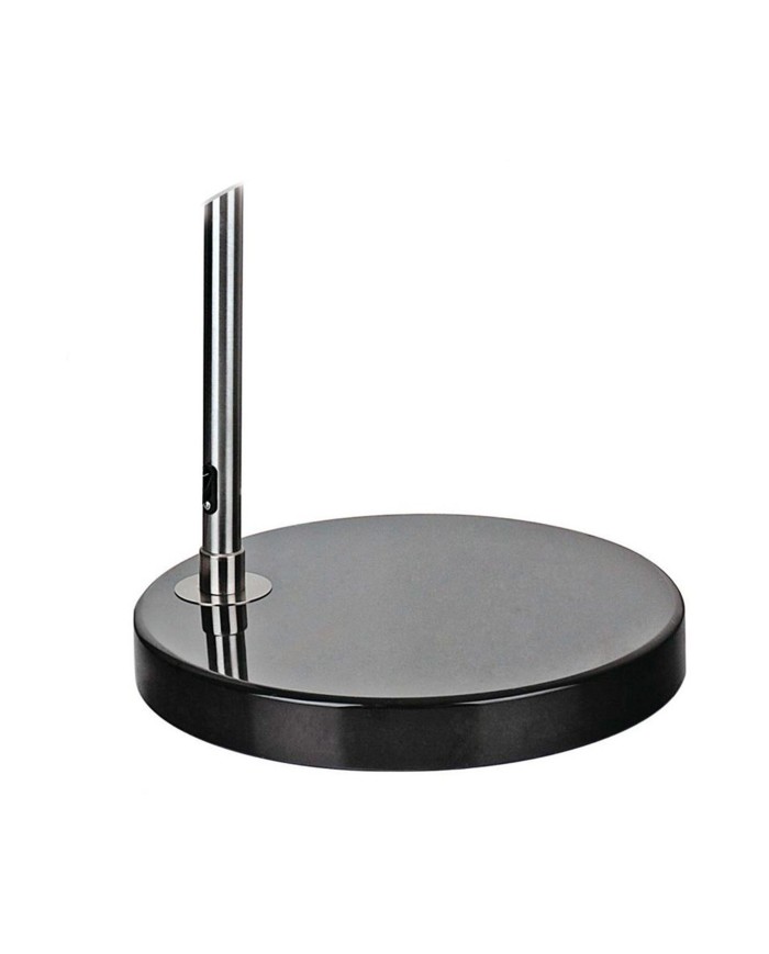 Lámpara AR, pie salón, cromada, base mármol negro