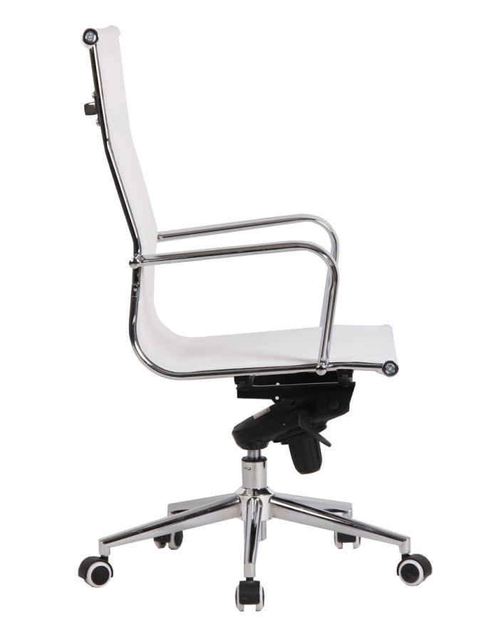 Sillón de oficina ZURICH, alto, malla blanca