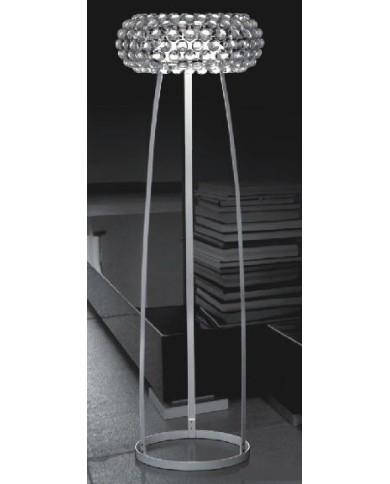 Lámpara ITALICA, pie salón, diseño, acrilica