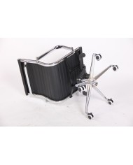 Sillón de oficina JOWY NEW, giratorio, similpiel negra