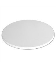 Tablero de mesa Werzalit WER-UNIART, Blanco 3101, 107 cms de diámetro