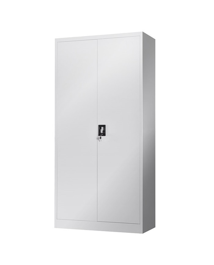 Armario metálico OLIMPO 902P40, puertas abatibles, 90x40x185 cms, gris ral 7035